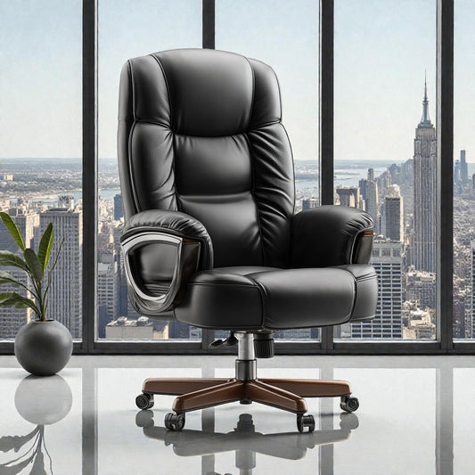 Vesqia Executive High-Back Leather Chair