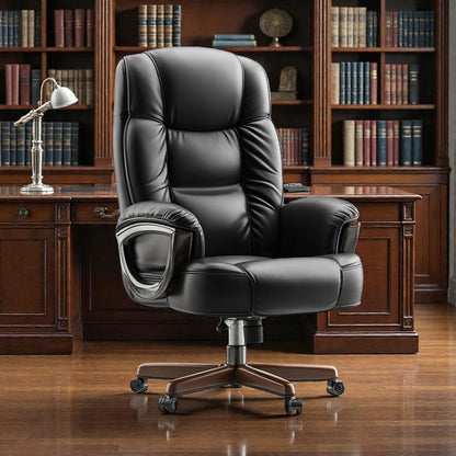 Vesqia Executive High-Back Leather Chair